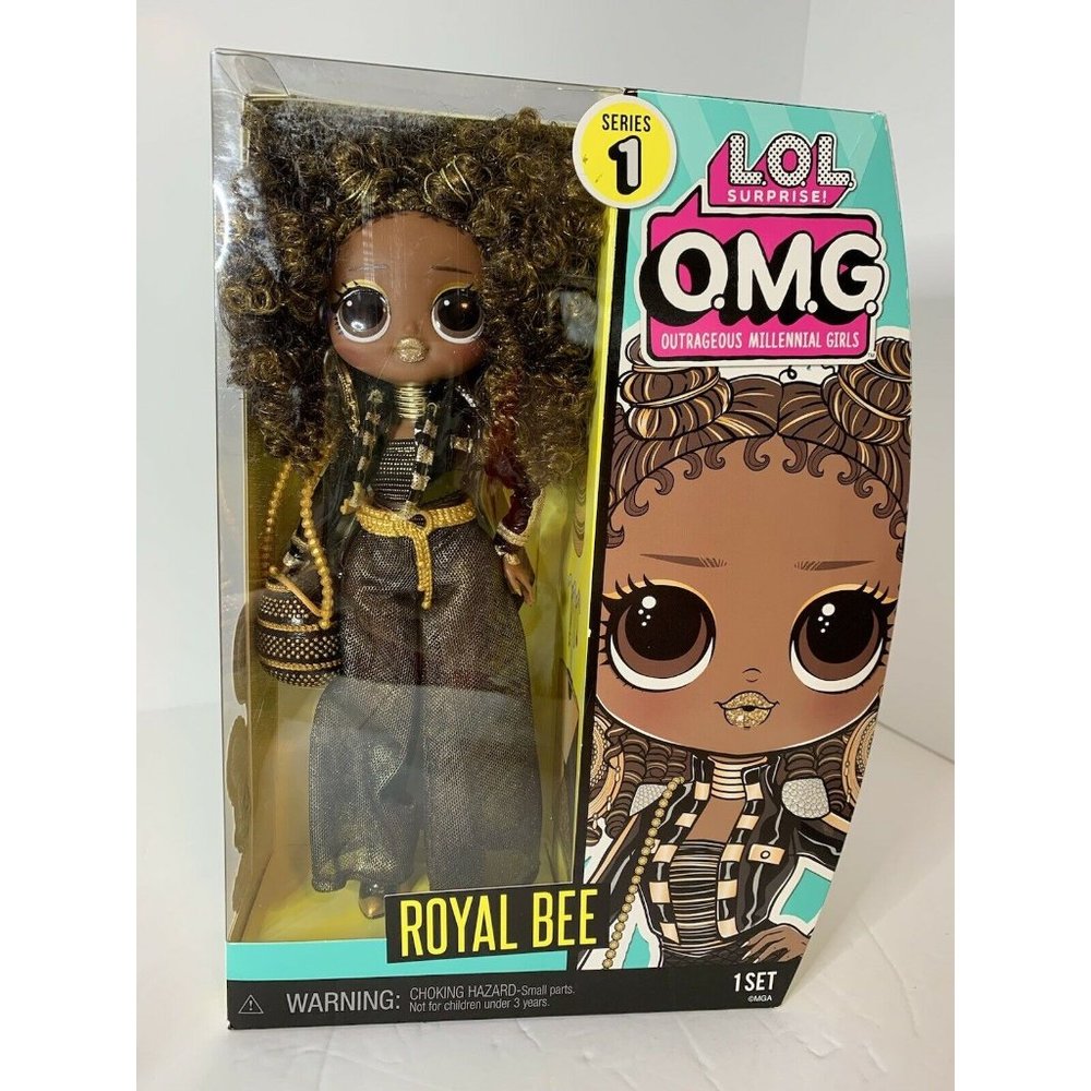 COPY - NEW Authentic Series 1 LOL Surprise Royal Bee OMG Fashion Doll & Clothin…
